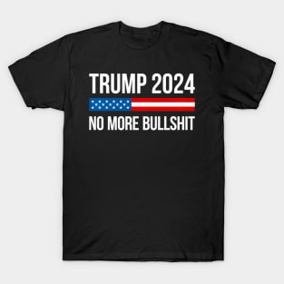 Trump 2024 - No More Bull - T-Shirt